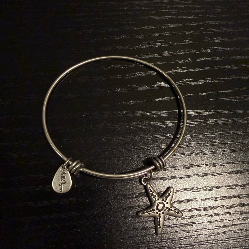 Alex and Ani Silver Starfish Bracelet